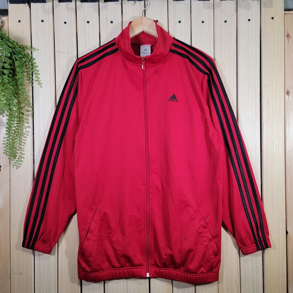 Adidas Track Jacket Red